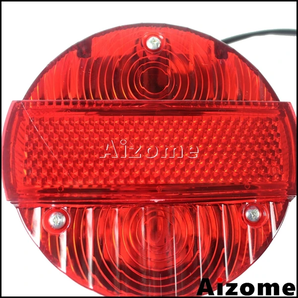 Мотоциклетные задние светильник красный светодиодный задний фонарь светильник для Suzuki TS125 TS150 TS250 Simson SR50 S51 MZ ETZ 150 250 251 301
