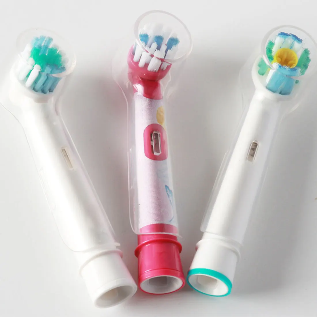 4pcs/Set Oral Care Electric Toothbrush Heads Protective Cover Caps for