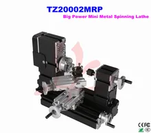 Mini metal lathe machine TZ20002MRP Big Power Mini Metal Spinning Lathe for teaching and DIY