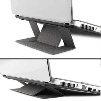 

Invisible Laptop Stand Folding Adjustable Bracket Portable Tablet Holder for iPad MacBook Mac Book Lenovo Samsung Computer