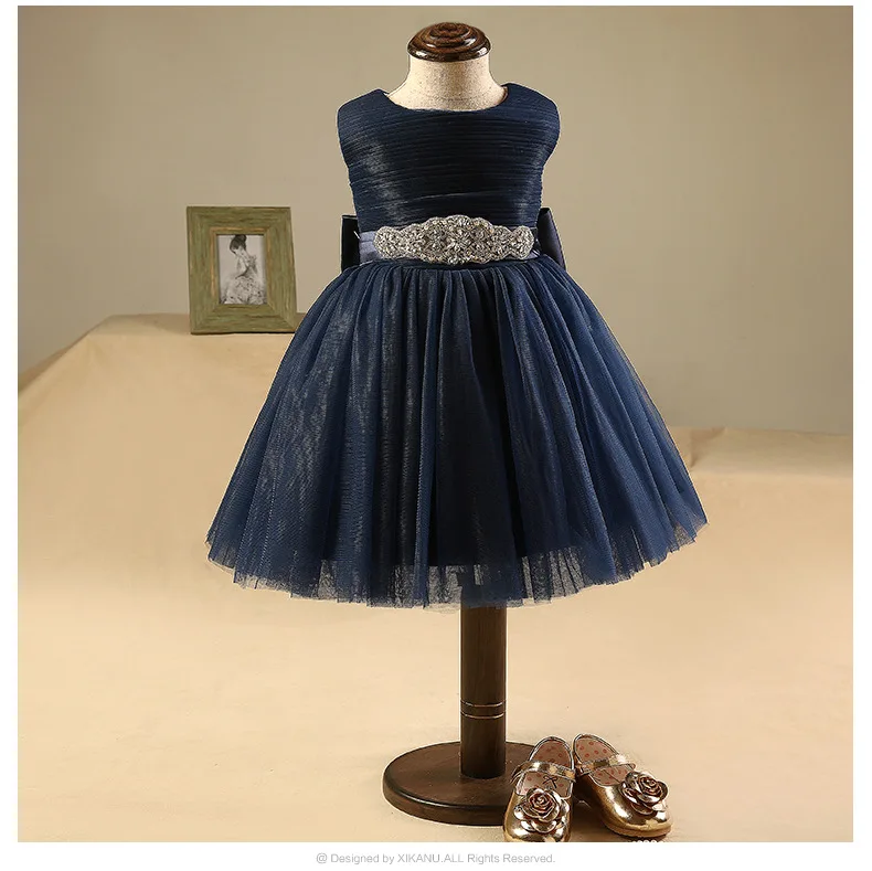 Детское платье со стразами с поясом на 1 год|dress for|dress for weddingdress baby girl |