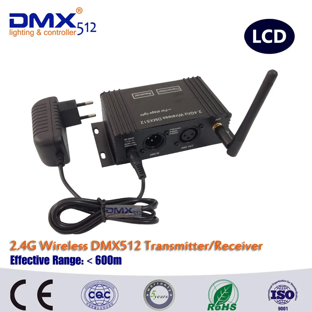 lcd беспроводной DMX512 dmx контроллер совместим с беспроводной печатной платой и XLR беспроводной передатчик/приемник