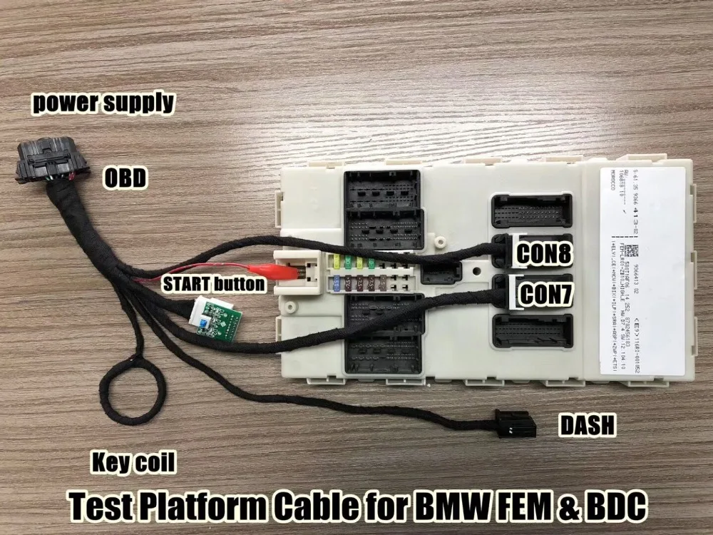 Кабели испытательной платформы для BMW FEM и BDC