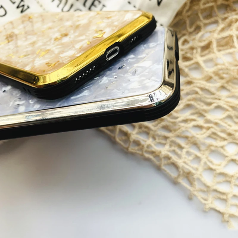 GlamPhoneCase роскошные золотые Фольга корпус чехол для iPhone X Xs Max XR 8 iPhone 7 Plus простой жесткий для задней панели чехол для iPhone 8, 7, 6, 6S Plus, чехол