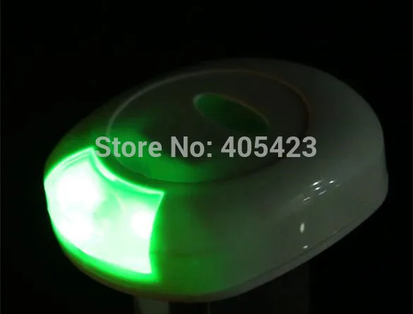 10 шт./лот LED Сенсор движения Активированный Туалет свет индукции тела маленький ночник для ванной автоматически настенный шкаф свет
