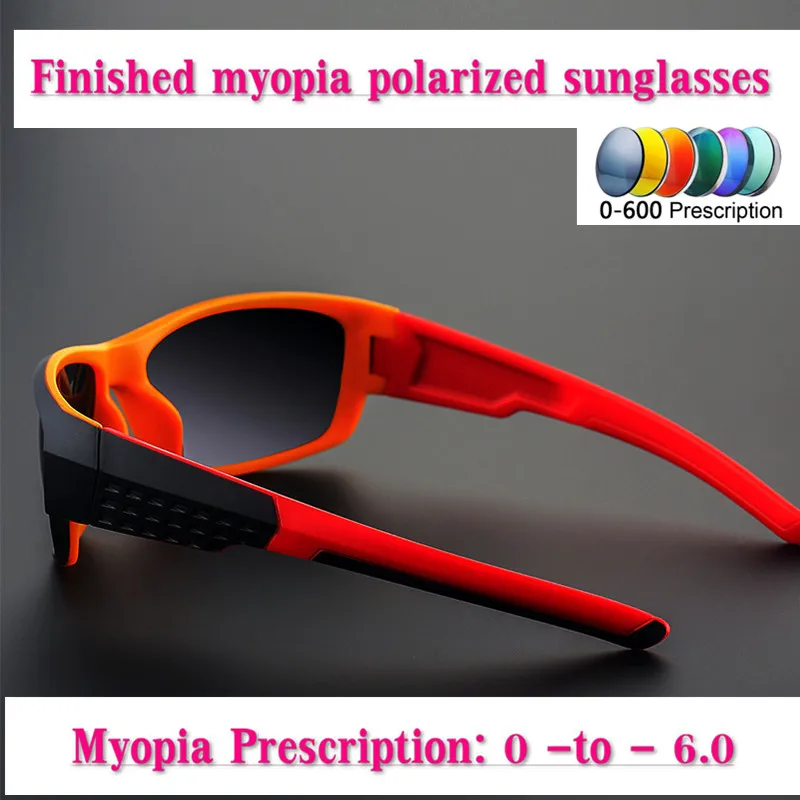 Брендовые Новые поляризованные солнцезащитные очки мужские очки для вождения спортивные очки для близорукости солнцезащитные очки мужские солнцезащитные очки Квадратные Солнцезащитные очки по рецепту NX