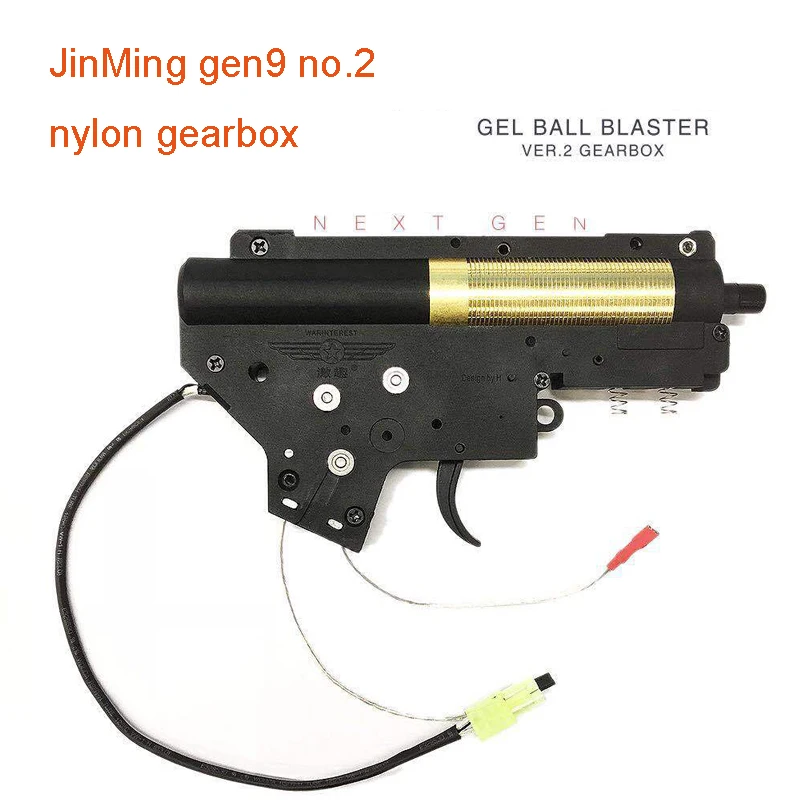 Nylon Jinming M4A1-J9 Gen9 Gearbox Gel Ball Blaster Auto Mag-Fed AdultSize 