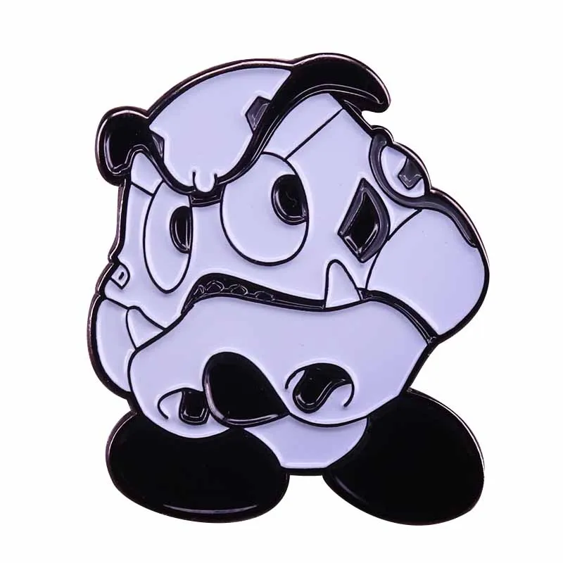 

Goomba stormtrooper mario wars badge cute game pins funny jackets backpack decor