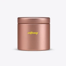 720 шт/партия Быстрая 47*45 мм мини чай caddes металлическая баночка для хранения чая оловянные маленькие коробочки для хранения таблеток конфеты Органайзер коробка