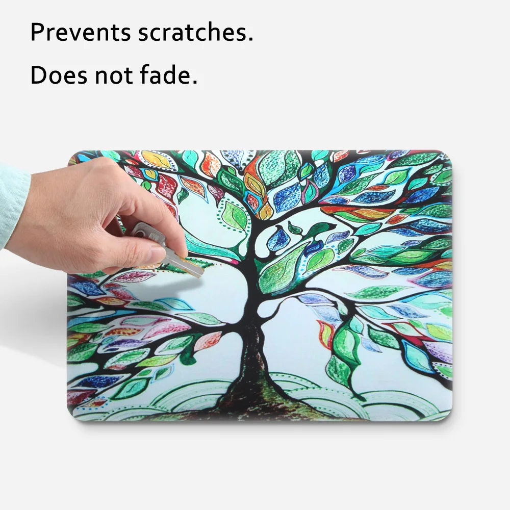 3D УФ печать пейзажи ноутбук чехол для MacBook Air Pro Retina 11 12 13 15 дюймов Новый с сенсорной
