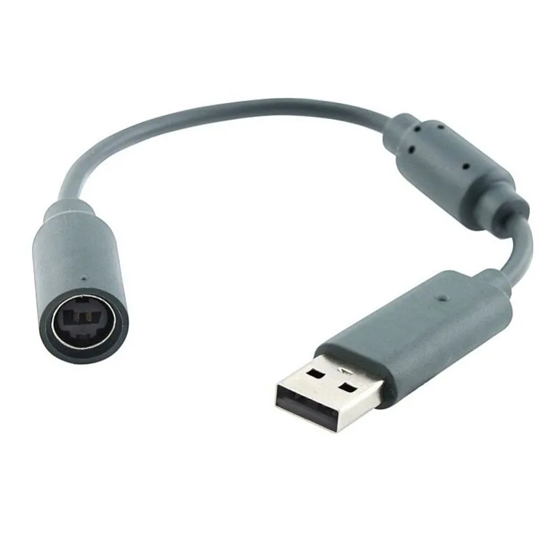 100 шт. Лучший 20 см USB удлинитель для ПК конвертер адаптер Шнур для Microsoft Xbox 360 проводной блок управления, джойстик