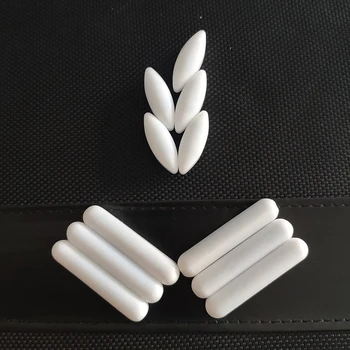 

Free Shipping 14pcs , Magnetic Stirrer Mixer Stir Bars White Color , Diffent Size !