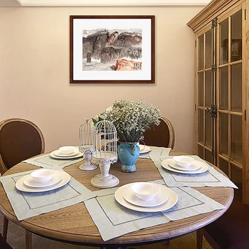 

Study the living room Chinese decorative painting paintings luyanshao Frameless paintings