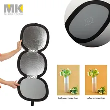 Selens Acessories 3in1 board 37cm reflector Black white grey gray card with Balance Panel for photographic