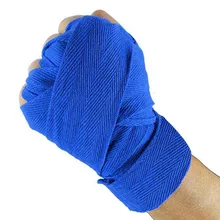 Хлопок спортивный бандаж Муай ремешок для тайского бокса Боксерский бандаж Санда Муай Тай ММА тхэквондо повязки на руки бокс