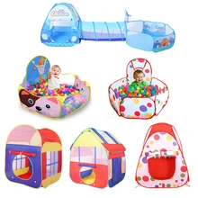 Foldable Children's Toys Tent For Ocean Balls Baby Play Ball Pool With Basket Outdoor Game Tent for Kids Children Ball Pit