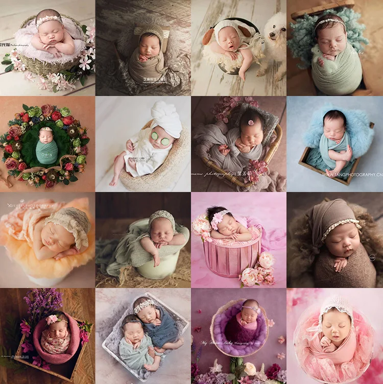 

Newborn Photography Props Children's photography props soft rubber background cloth New soft rubber floor Newborn photography