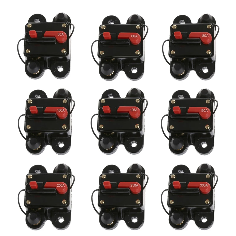 2 Interruttori Automatici Da 100A - Reset Manuale, 12V-24V, Per Impianti Auto, Barche E Sistemi Solari - Foto 2