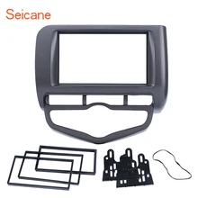Seicane 2 דין לוח רכב רדיו DVD נגן מתאם מסגרת Fascia עבור הונדה ג אז עיר אוטומטי AC LHD דאש הר trim קיט