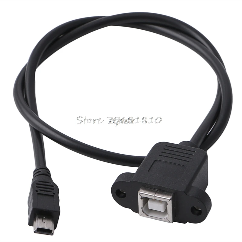 Монтажный кабель для принтера+ винт Mini USB 5 Pin Male to USB 2,0 B Female Jack и Прямая поставка