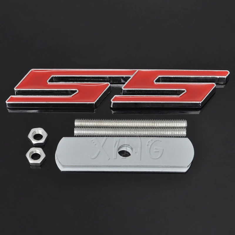 

Car Front Hood Grill Emblem Auto Grille Badge Sticker For Chevrolet SS Sport Cruze Camaro Captiva Aveo Lacetti Car Accessories