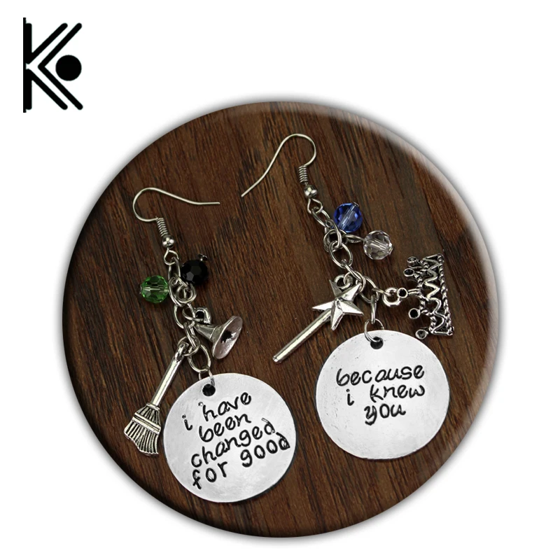 free shipping Wicked the Musical Drop Earrings