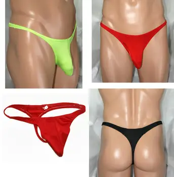 

Mens Sexy Big Bulge pouch thong T-back G5151