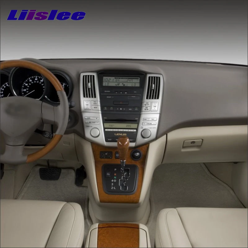 Liislee для Lexus RX 330 2003~ 2012-Радио CD dvd-плеер и gps Nav Navi навигационная система двойной Din автомобильный аудио установочный набор