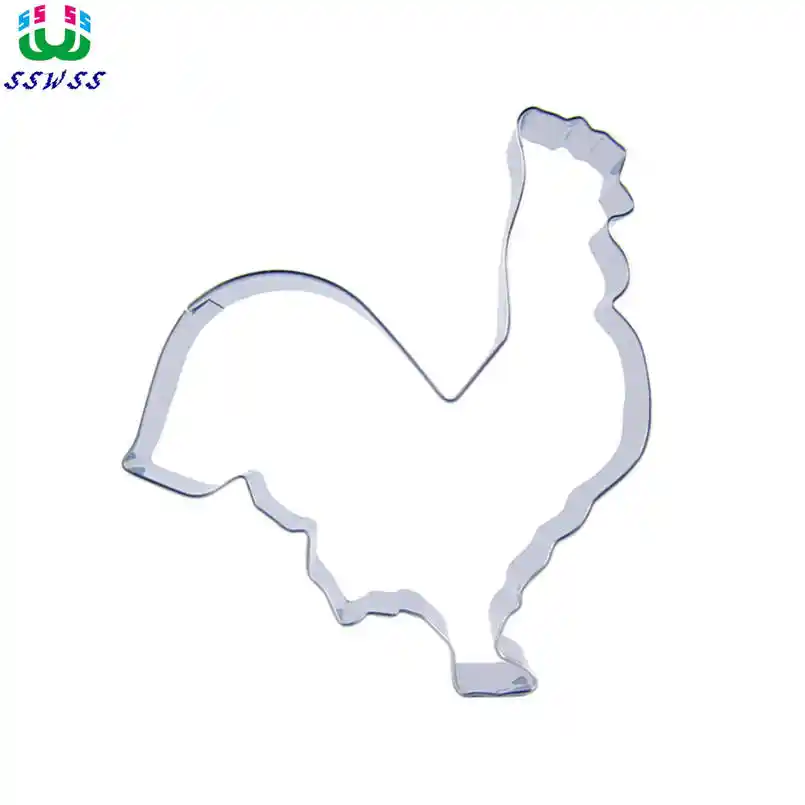 Venda direta Um Grande Galo Forma Ferramentas de Decoração Do Bolo, Moldes De Cozimento Do Bolinho