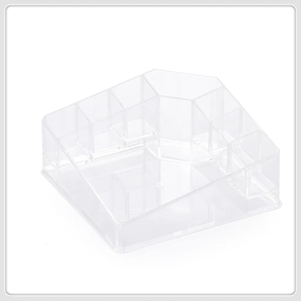 12 Makeup Organizer Plastic Box