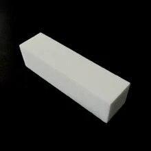 Шлифовальный Гель-лак пилки для ногтей буферный блок пилка для ногтей полировальные инструменты для маникюра белая форма пилка для ногтей буферы ZJC008