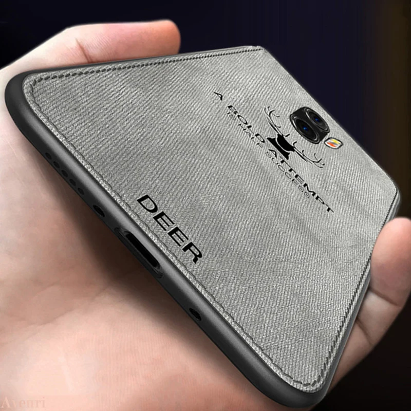 For Xiaomi Pocophone F1 Case Retro Fabric Cloth Texure Soft Cover Redmi 6A 6X 6 Pro Note6 Mi A2 Lite 8 SE | Мобильные телефоны и