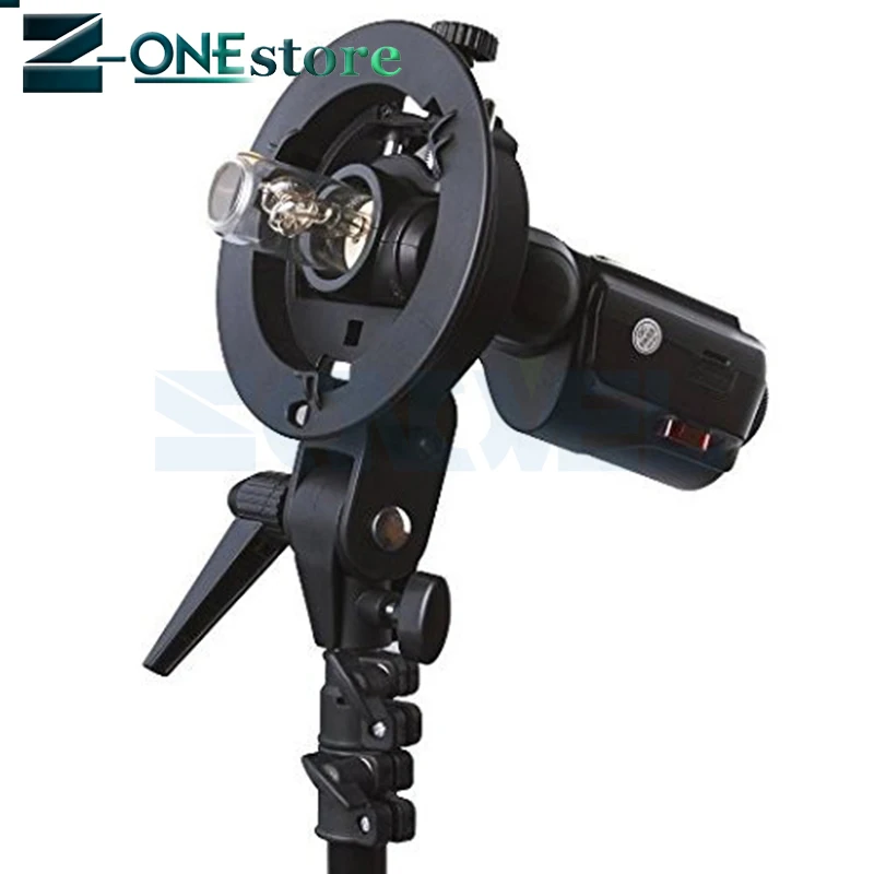 

Godox S-Type Durable plastics Bracket Bowens Mount Holder for Speedlite Flash Snoot Softbox Photo Studio Accessories