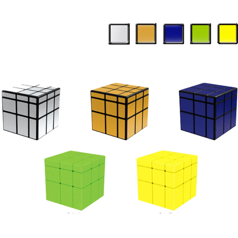 

QIYI Cast Coated Magic Mirror Cube Educational Learning Toys For Child Kids Puzzle Speed Cube Professional Mirror Magico Cubo