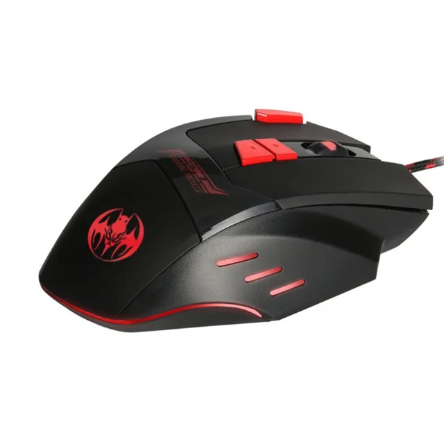 Cheap 8D Design USB Wired Mouse 7 Grades 6800/3200 DPI RGB LED Light Gaming Mouse PC Laptop Mouse Plug And Play Computer Peripherals