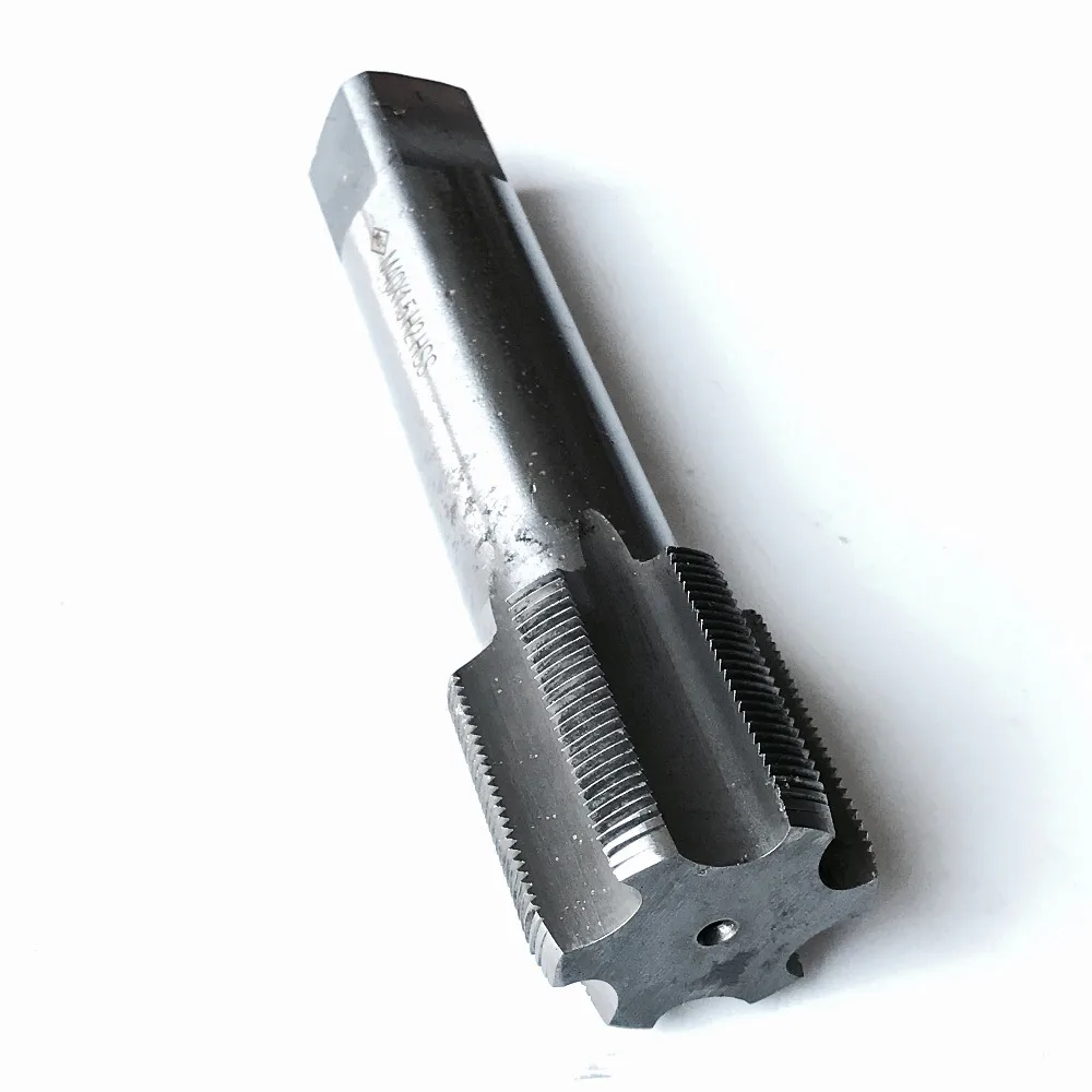 Free shipping 1PC HSS6542 made machine tap M40*1.0/1.25/1.5/2.0/2.5/3.0/4.0mm for steel metal iron aluminum workpiece threading Free shipping 1PC HSS6542 made machine tap M40*1.0/1.25/1.5/2.0/2.5/3.0/4.0mm for steel metal iron aluminum workpiece threading