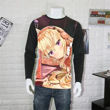 

Cosplay Japan Anime Shirt Gabriel DropOut T-Shirts Short Sleeve Satanichia McDowell Kurumizawa Satania Motivs Hentai Shirts