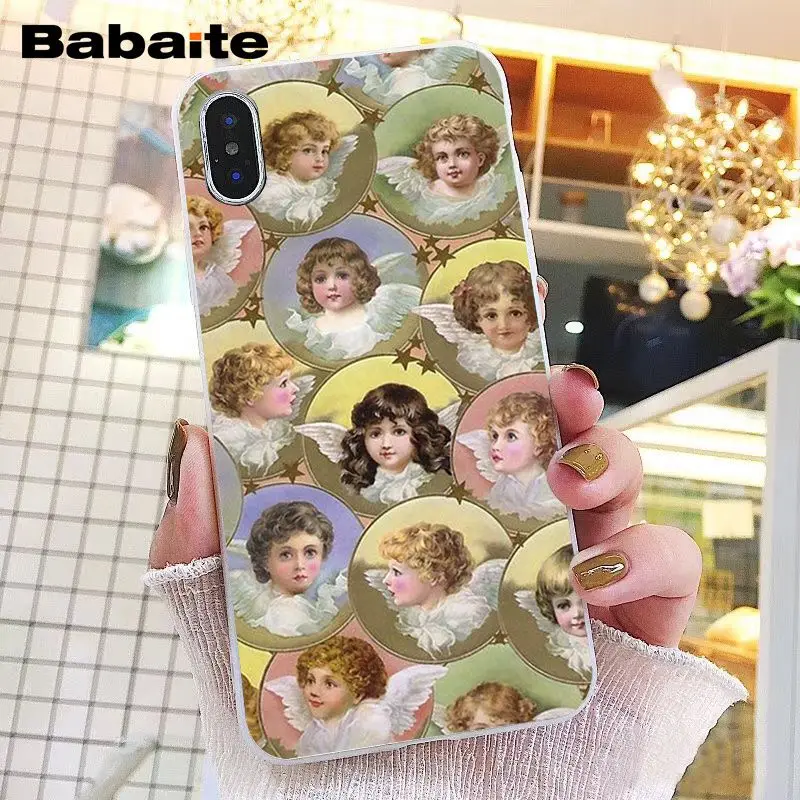 Чехол для телефона Babaite Renaissance angels для iphone 11 Pro 11Pro Max 8 7 6 6S Plus X XS MAX 5 5S SE XR