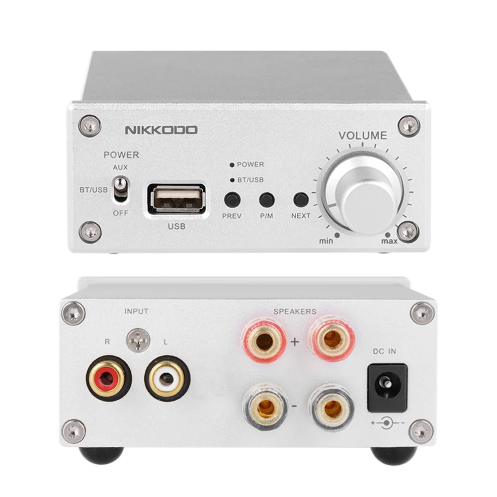 NK 268 Digital Audio Power Amplifier Bluetooth 4.0 Mini