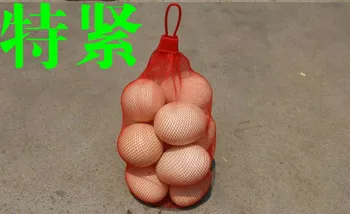 

Red color Package material 35cm nylon bag Egg bag net soft material for home storage bag accessories &supermarket supplies