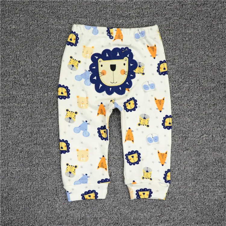 Baby Pants Cotton Autumn Leggings For boys girls Mid Full Length Baby Trousers 3/6pcs/Lot baby trousers cotton pants baby leggings