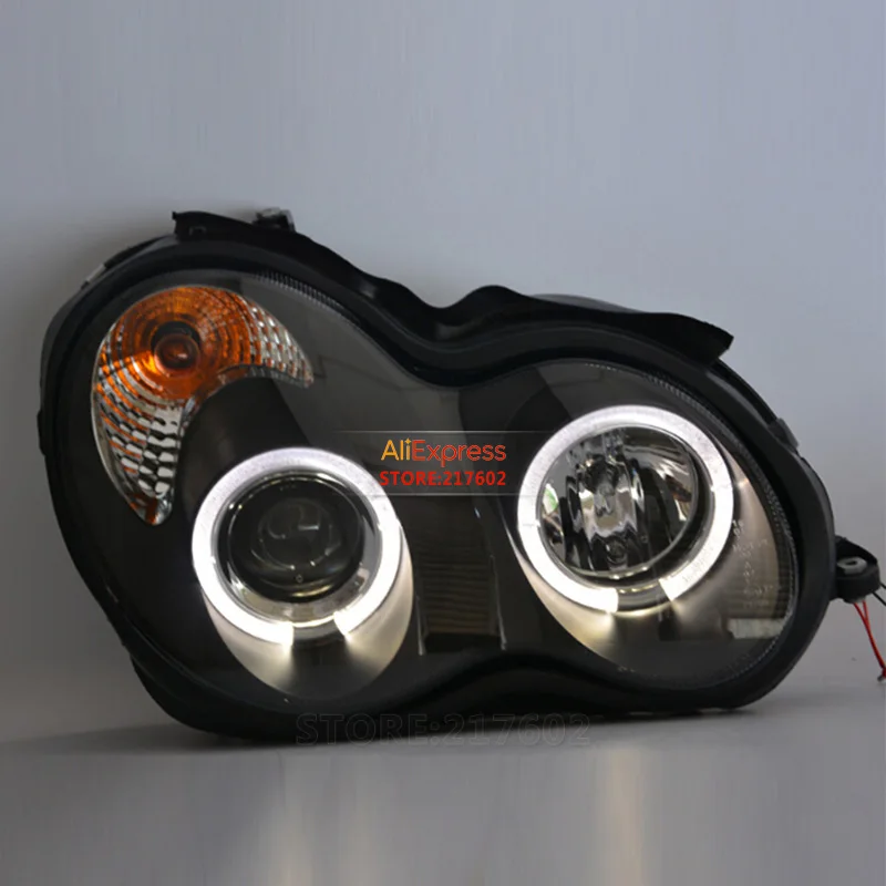 for Benz C-Class W203 Headlights 2000-2006 CCFL (1)+