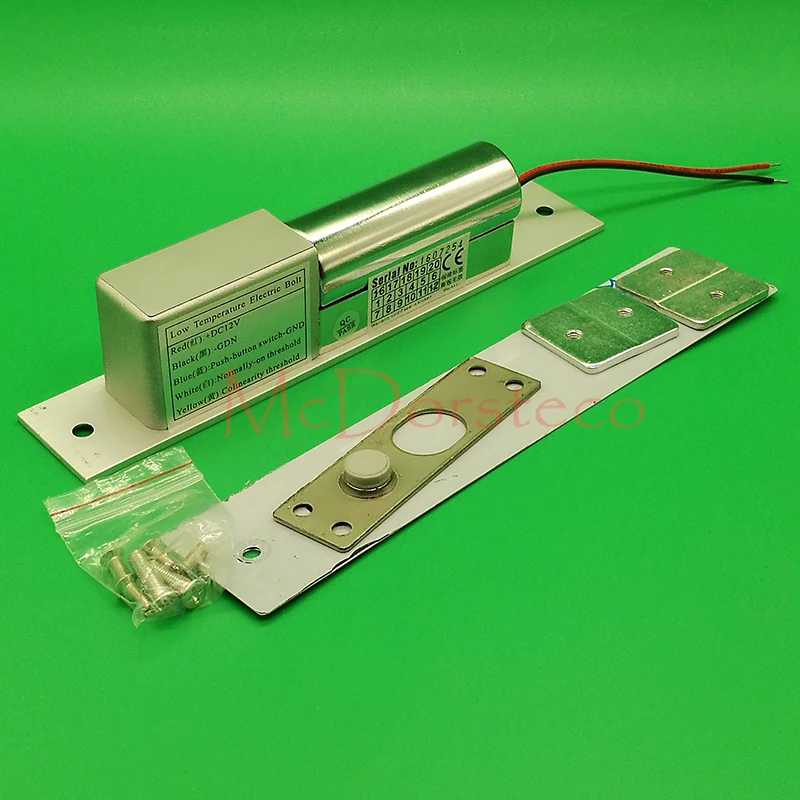 High Quality Low Temp Access Control Door Lock DC12V Fail Safe Electric
