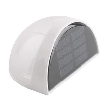 Solar powered lamp 6LED Saving Efficient Bright Outdoor Lighting Lamp Wall Path solar garden light lampada solar Auto ON/OFF