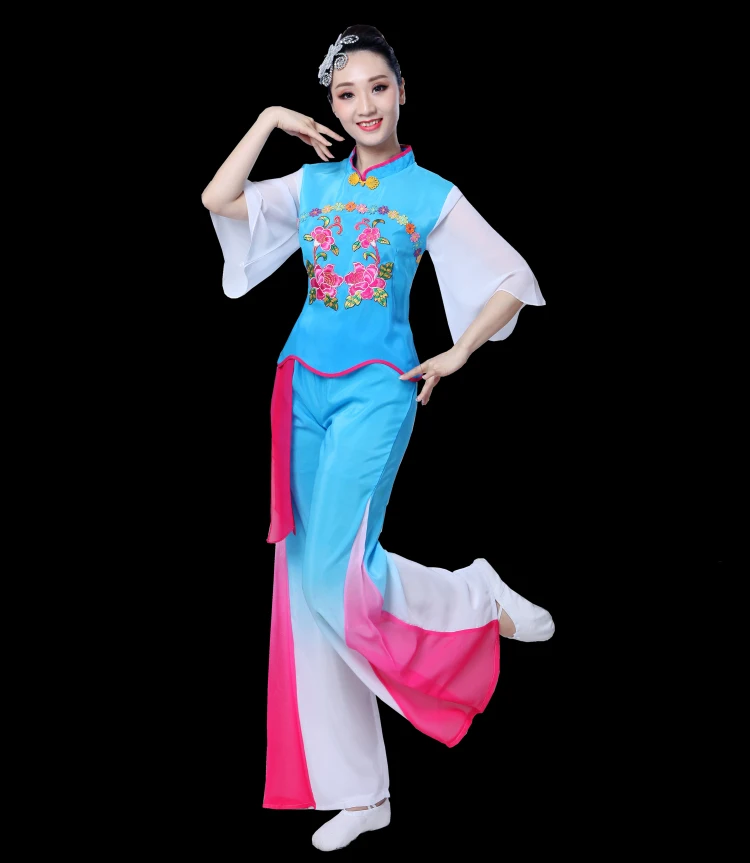 Костюм национального танца Hanfu костюм для классических танцев традиционный