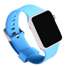 New For APPLE WATCH Watch Silicone Strap Sport Metal Buckle Strap Multicolor 38mm/42mm high quality New For APPLE WATCH Watch Silicone Strap Sport Metal Buckle Strap Multicolor 38mm/42mm high quality