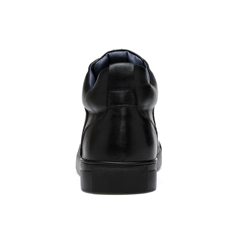 Genuíno 622 Usar Fur Quentes Qualidade Casuais Moda Homens Quente Masorini De Marca Manter Os Ww Trabalho Inverno black Alta Da Botas Sapatos Couro nXRvqF