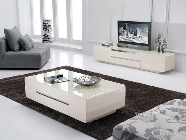Simple and elegant Coffee table + TV table set (S467) Wholsale only ... Simple and elegant Coffee table + TV table set (S467) Wholsale only ...