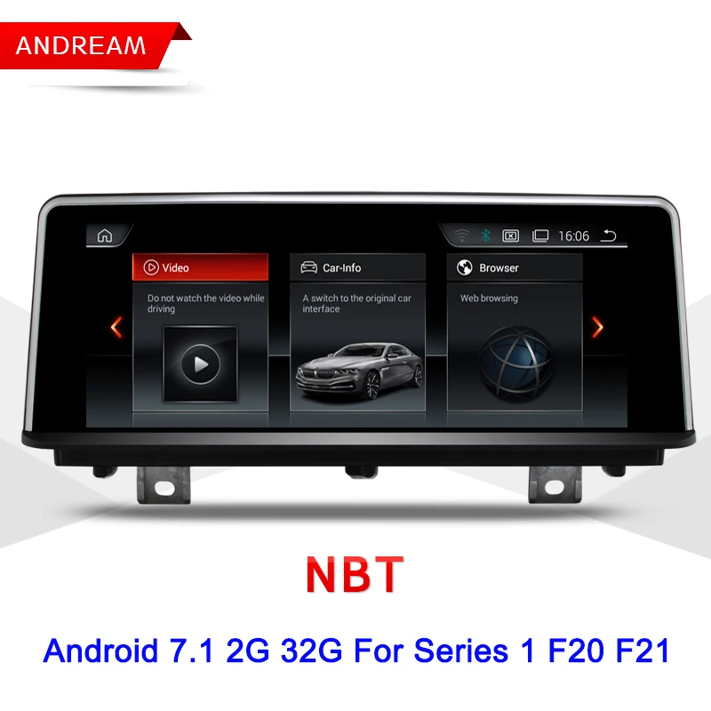

8.8" Android Screen ID6 Interface Vehicle multimedia player For BMW Series 1/2 F20 Bluetooth GPS Navigation Wifi EW962
