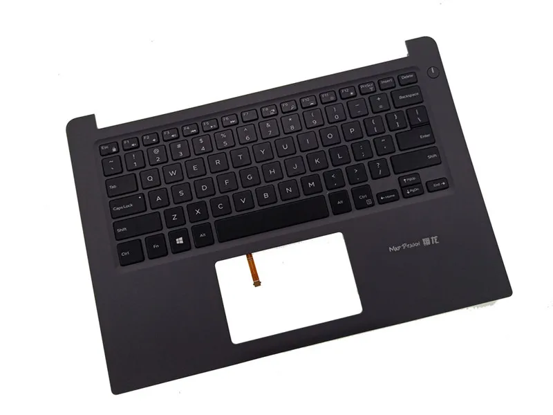 Бренд MAD DRAGON ноутбук новая клавиатура с подсветкой для Dell Inspiron 14 7000 7460 7472 BKA40 0K9GT3